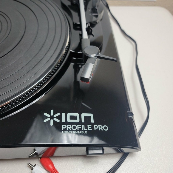 ION PROFILE LP Turntable (AC Mains Powered) Transfer Vinyl To MP3 Via PC Or Mac - Picture 12 of 12